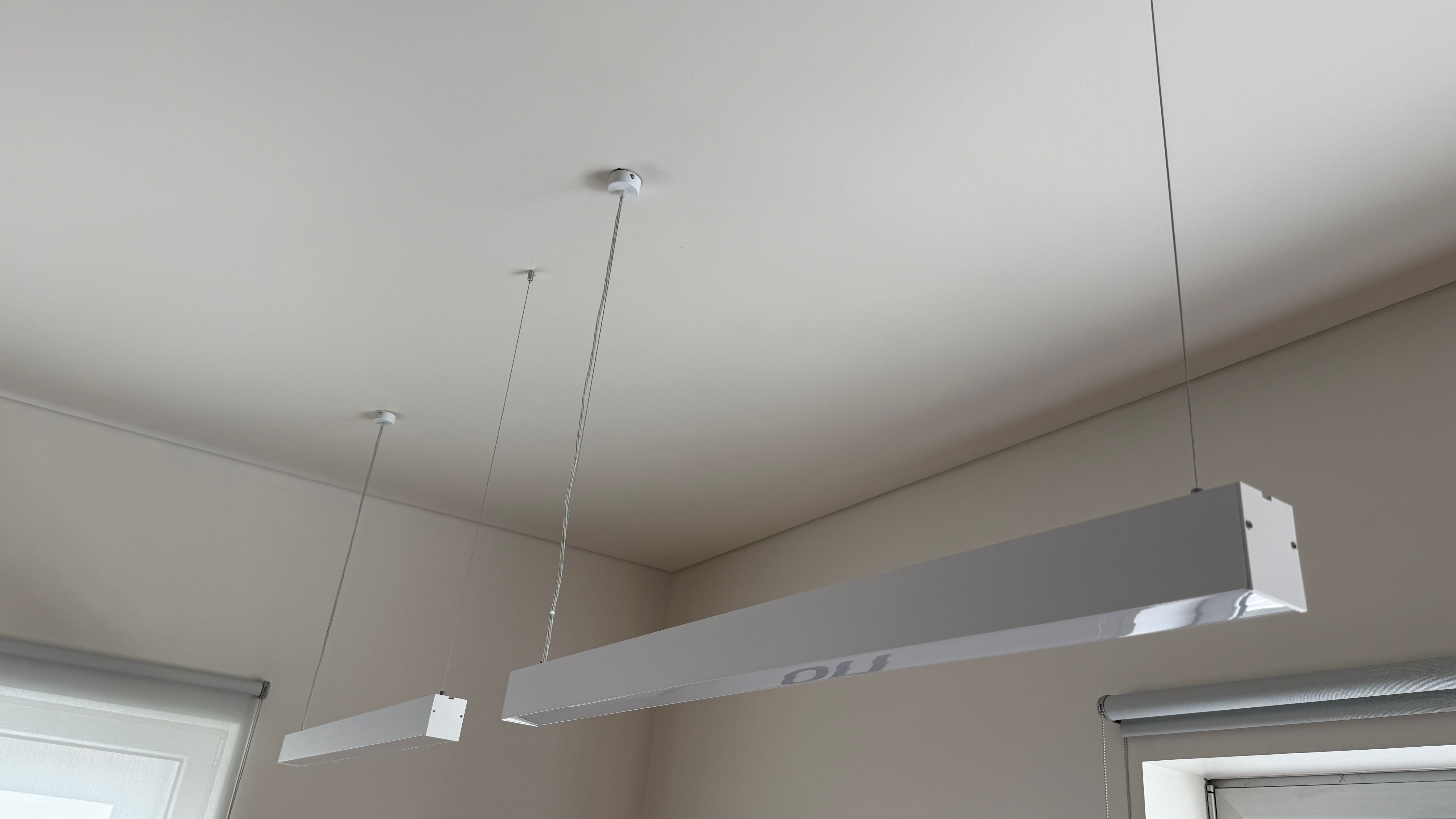 Candeeiros teto branco LED