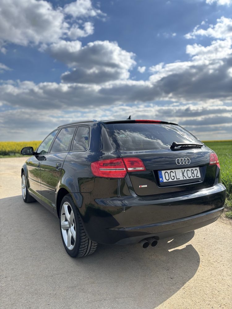 Audi A3 8P 2.0 TDI 140 KM | Panorama | Skóry | Zadbany | 2008 r.