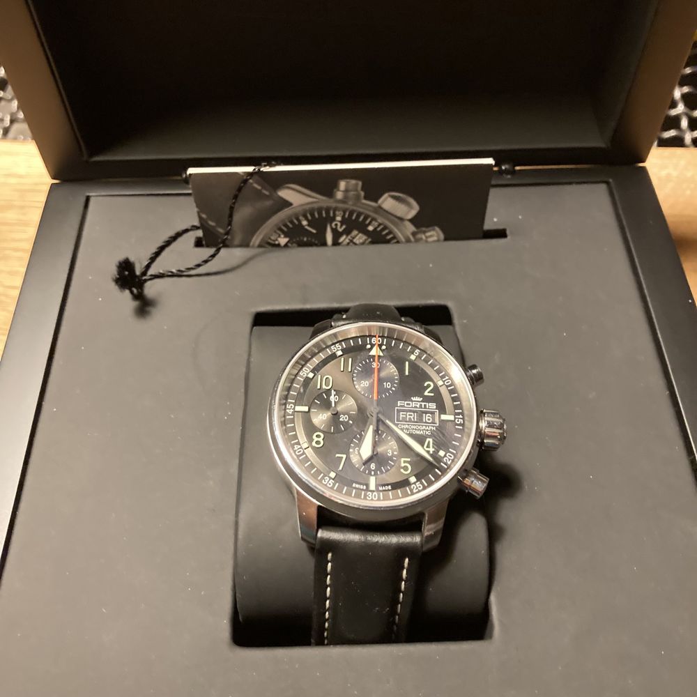 promocja świąteczna Zegarek Fortis flieger automatic chronograph