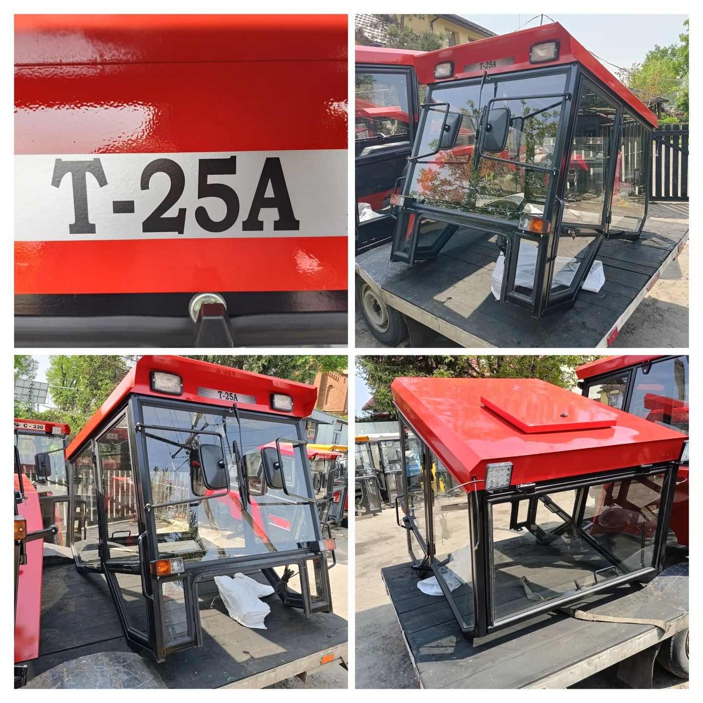 Kabina kabiny ursus traktor ciągnik rolniczy C-330 C-360 MF-255 MF-235