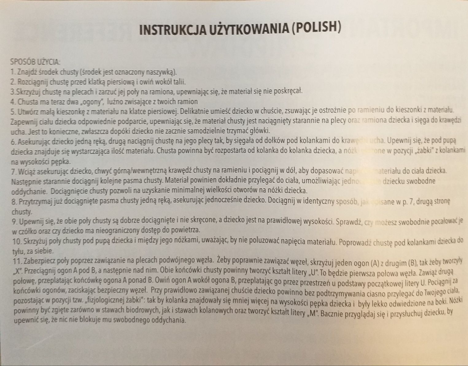 Chusta tkana Tula, rozmiar 6, 4,6 metra