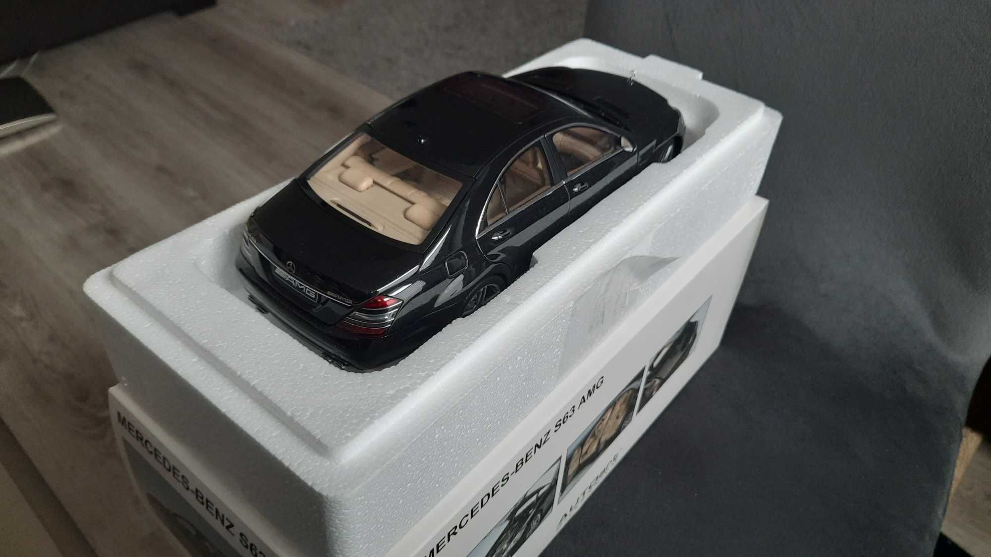NOWY Model AUTOART Mercedes S63 AMG 1:18