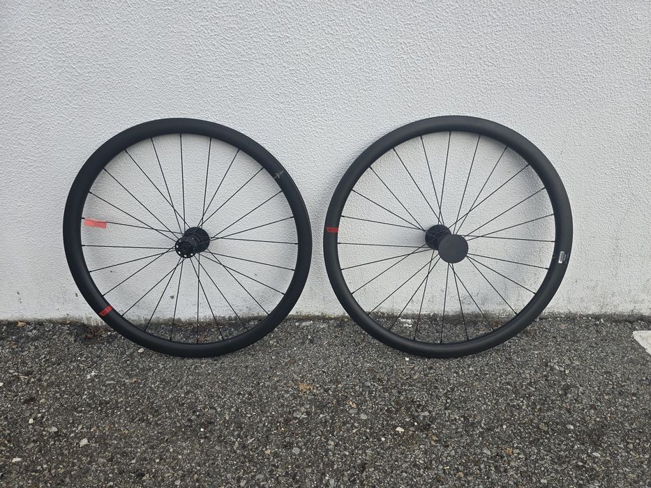 Rodas de carbono de disco perfil 38