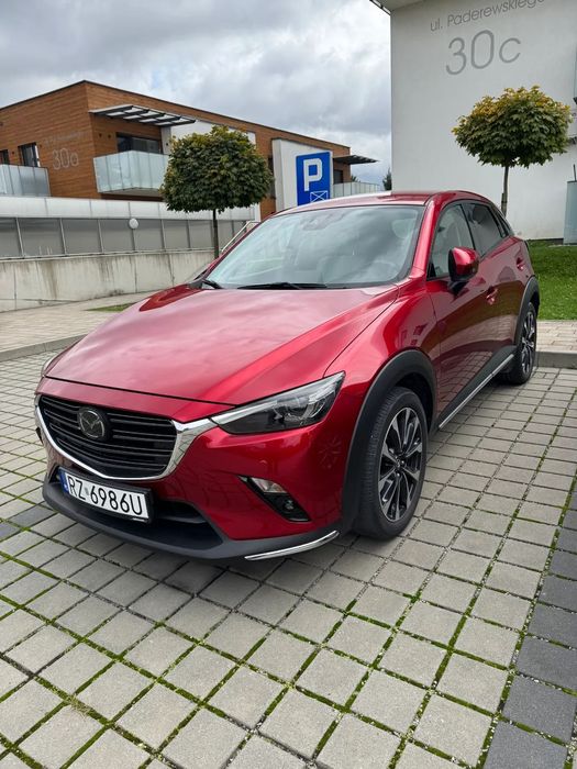 Mazda CX-3 Pierwszy i jedyny użytkownik, auto kupione w ASO Mazdy w Polsce.