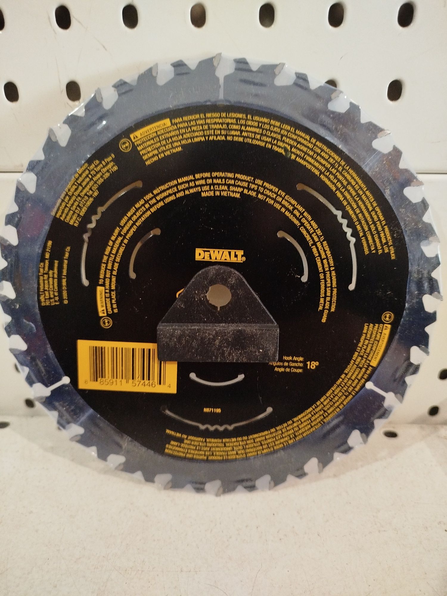 DeWalt DWA171424 пиляльний диск по дереву 184/16 24Т Оригінал США