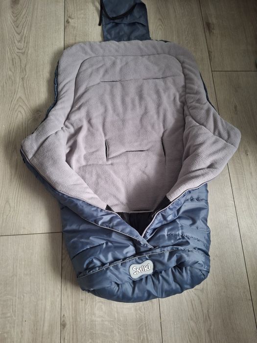 Śpiworek do wózka smiki smyk nowy dł100cm