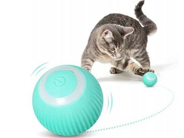 Zabawka dla kota uciekająca interaktywna piłka dla kota psa PETGRAVITY