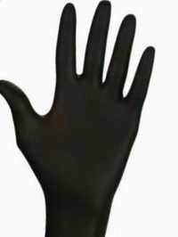 Rękawice/rękawiczki nitrylowe czarne