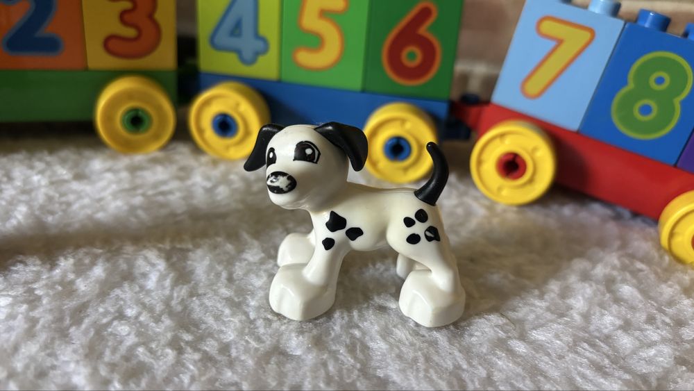 Lego Duplo лего дупло потяг з цифрами + кубики