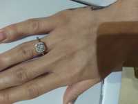 Zjawiskowy, nowy pierścionek regulowany próba s925