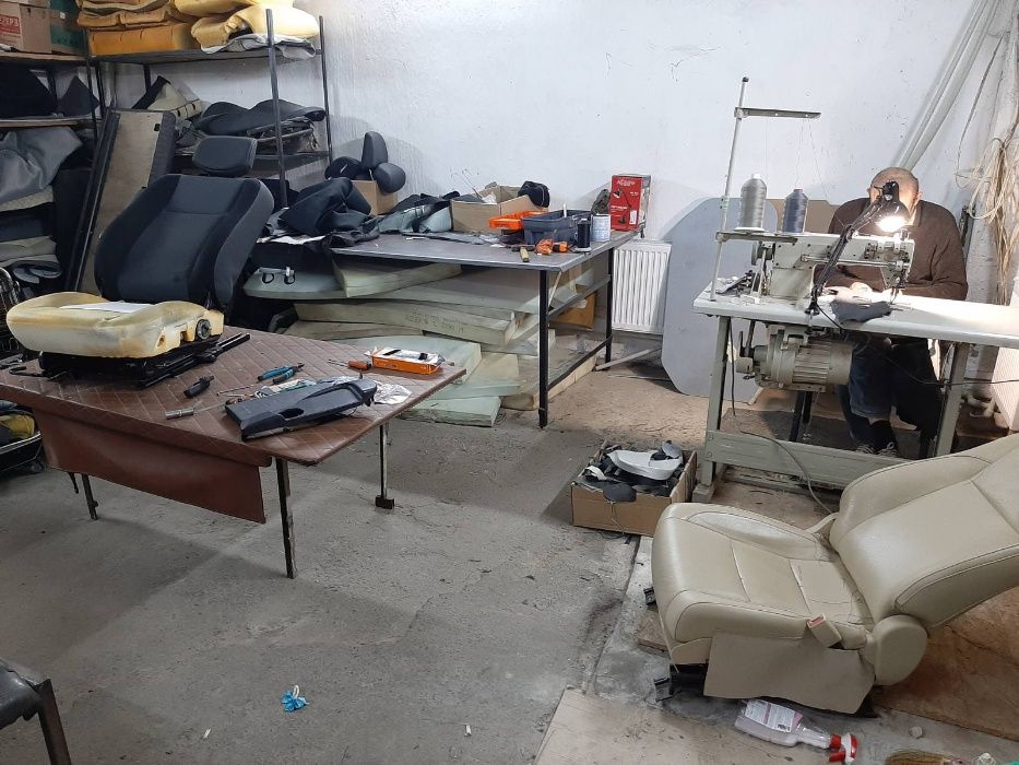 РЕМОНТ/Перешивка/Продаж автосидінь/Обшивка автосидений/Автосидіння