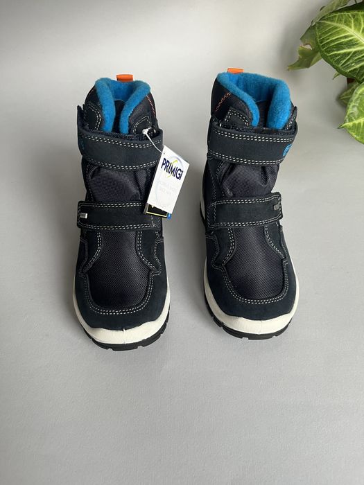 зимові черевики 32р. 21см Primigi водонепроникні термо ботинки з gtx
