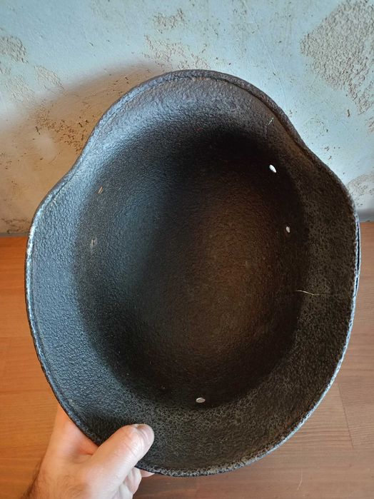 Hełm niemiecki M40 stahlhelm wykopek Wehrmacht rzesza antyk militaria