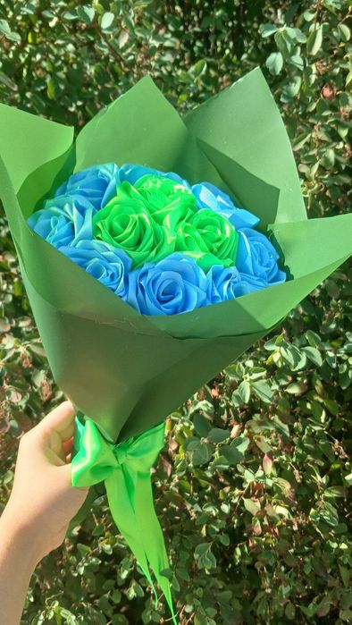 Продам букет из атласных лент