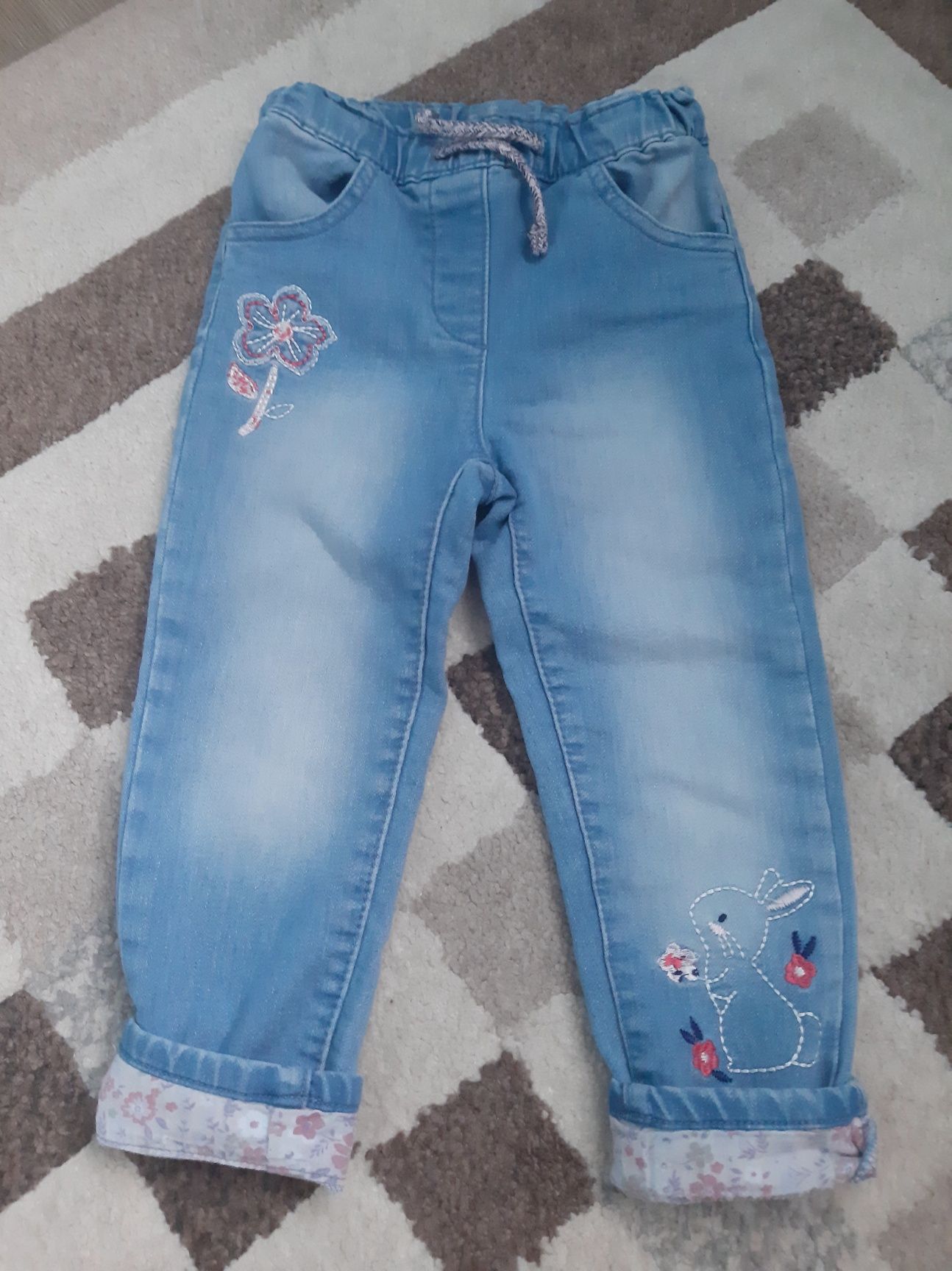 Spodnie jeansowe r 92