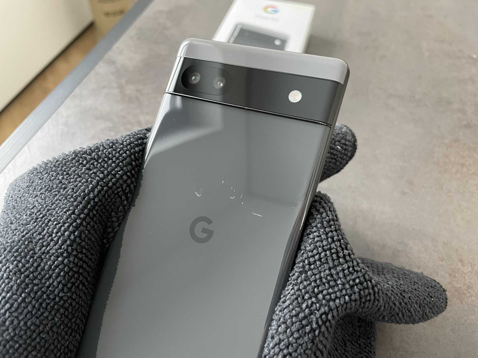 Google Pixel 6a 6/128GB Charcoal (demo, на деталі)