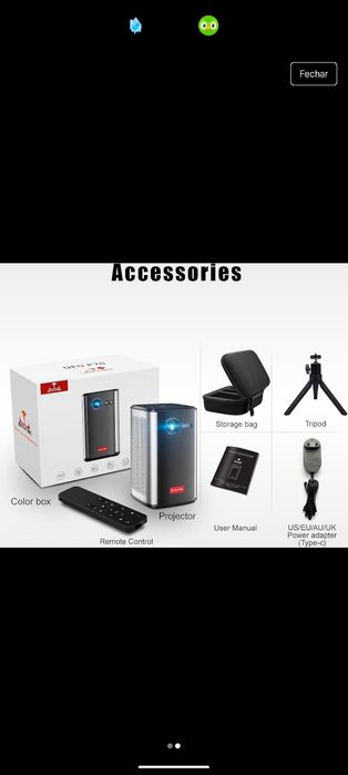 Projetor Byintek UFO P70