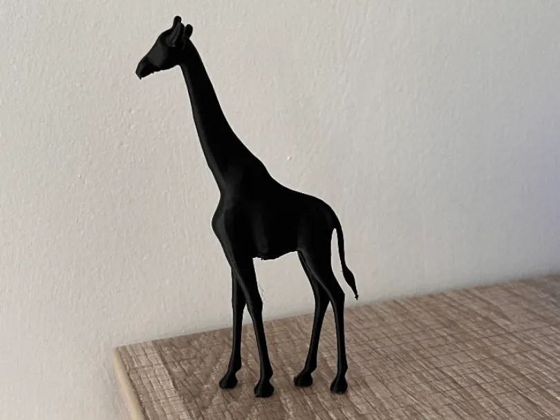 Figura Decorativa "Girafa 3D"