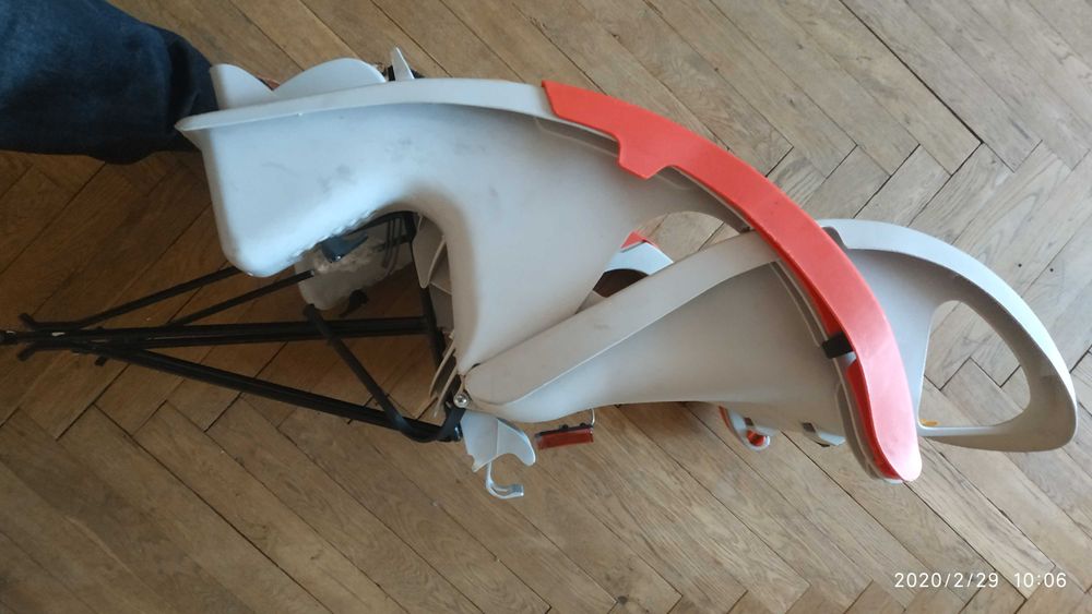 Детское велокресло CoPilot с багажником до 8 кг.