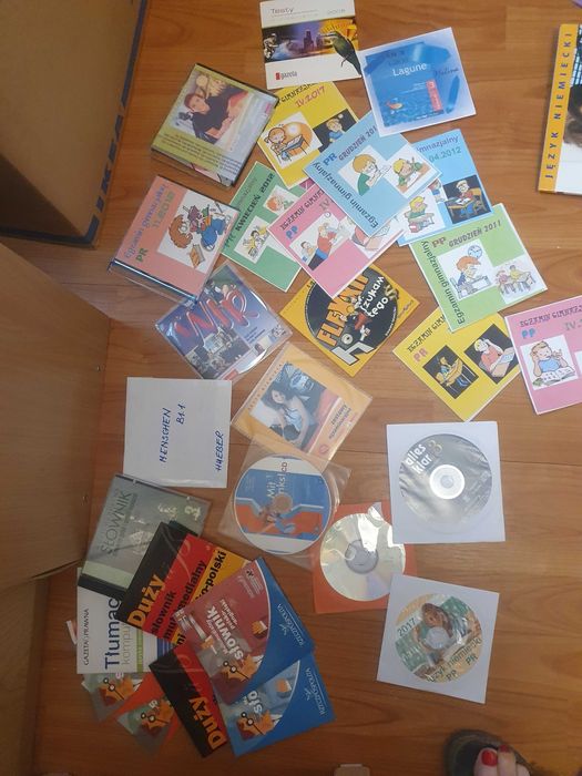 książki, słowniki, CD i plakaty do języka niemieckiego: