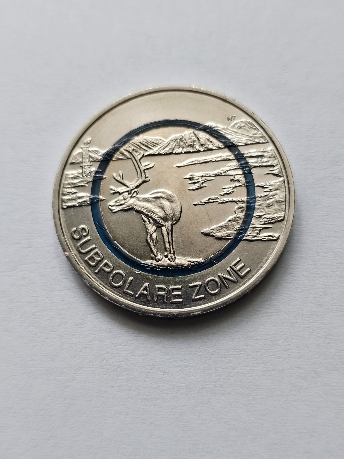 Монета 5 Євро Приполярна зона