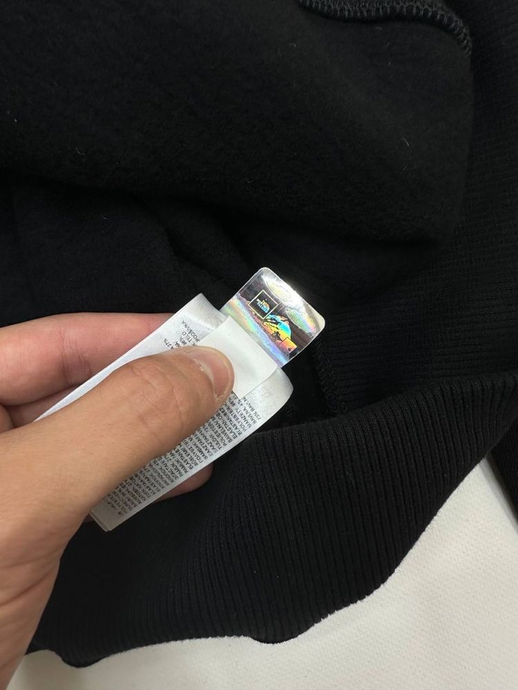 Худі The North Face Box logo/ кофта тнф чорна/ чоловіча кофта tnf/
