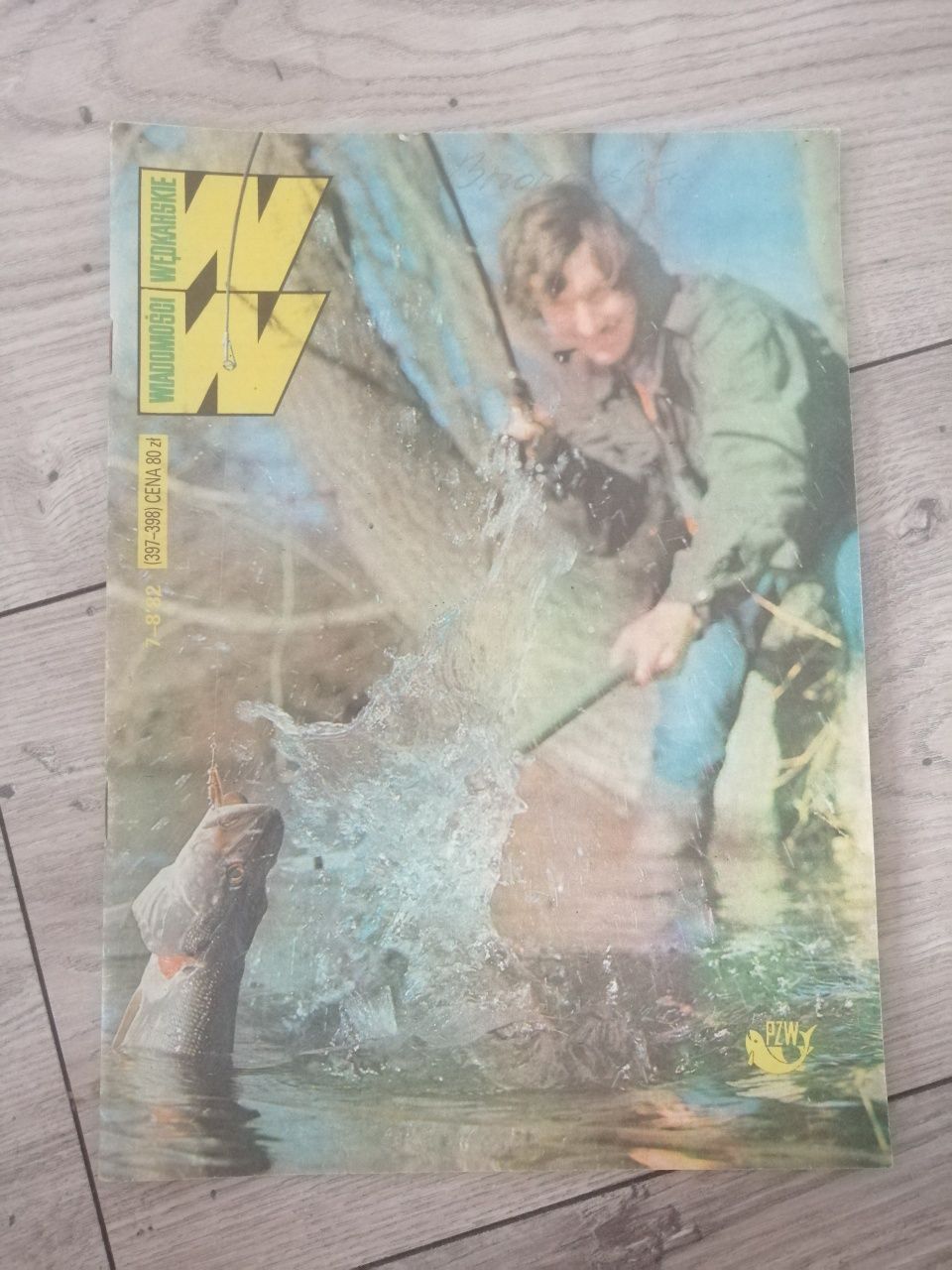 Czasopismo wiadomości wędkarskie 7-8 1982