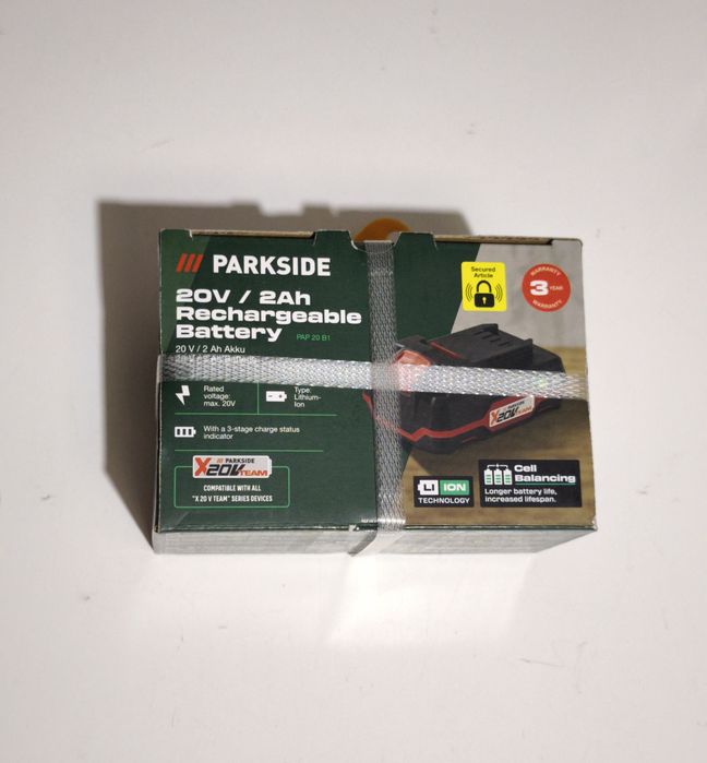 Pack bateria + carregador 20v Parkside
