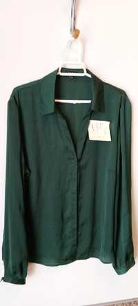 Camisa verde escuro, tamanho L/XL (48 EUR)