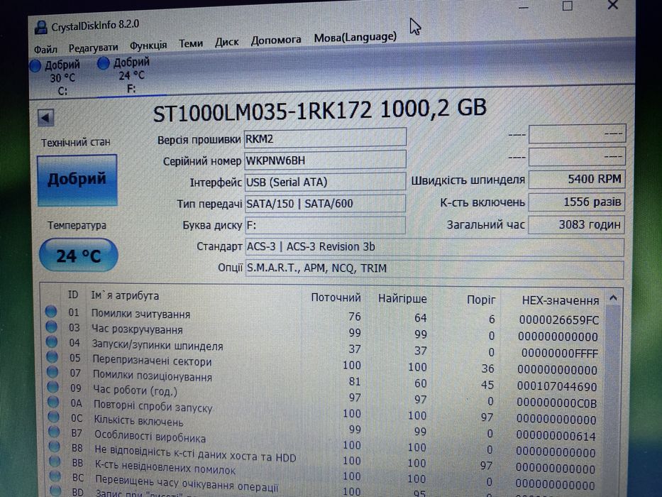 Hdd Seagate 1 Tb ідеальний