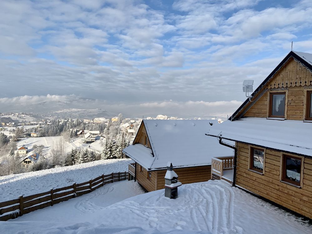 Majówka Domek w górach Wakacje Koniaków Beskidy Balia Jacuzzi Sauna