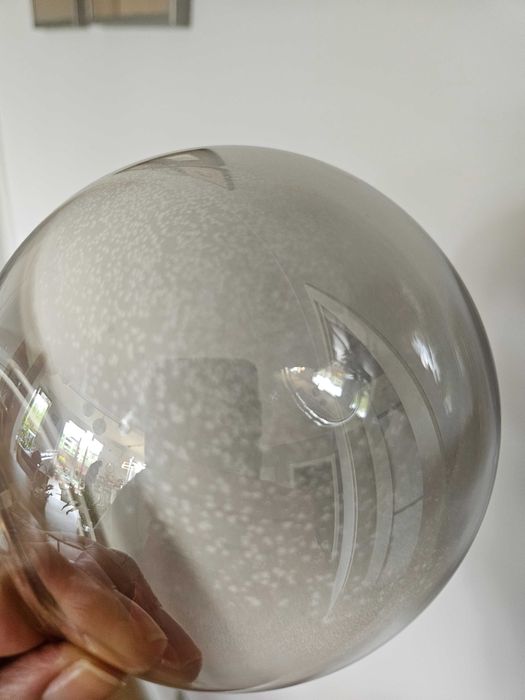 klosz do lampy dymione szkło, 13cm, 6szt