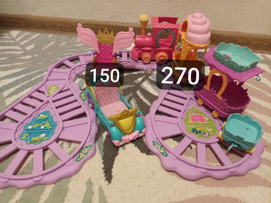 Ігрові набори my little pony машина і карета, залізниця і потяг
