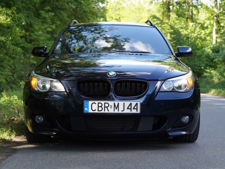 Bmw e61 535d żeliwo panorama downpipe