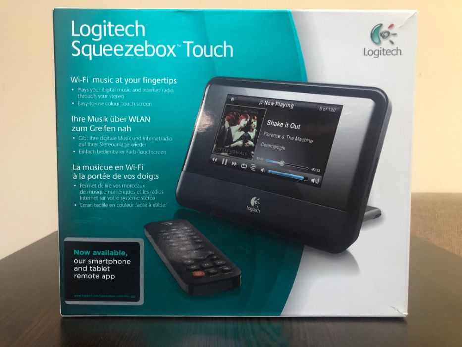 Сетевой аудиоплеер ЦАП Logitech Squeezbox Touch