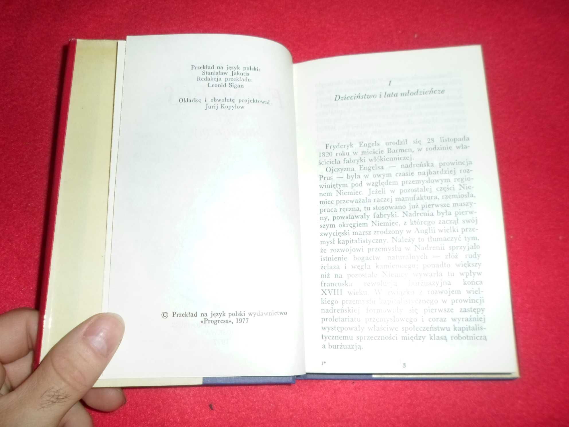 J.  Stiepanowa - Fryderyk ENGELS Szkic biograficzny