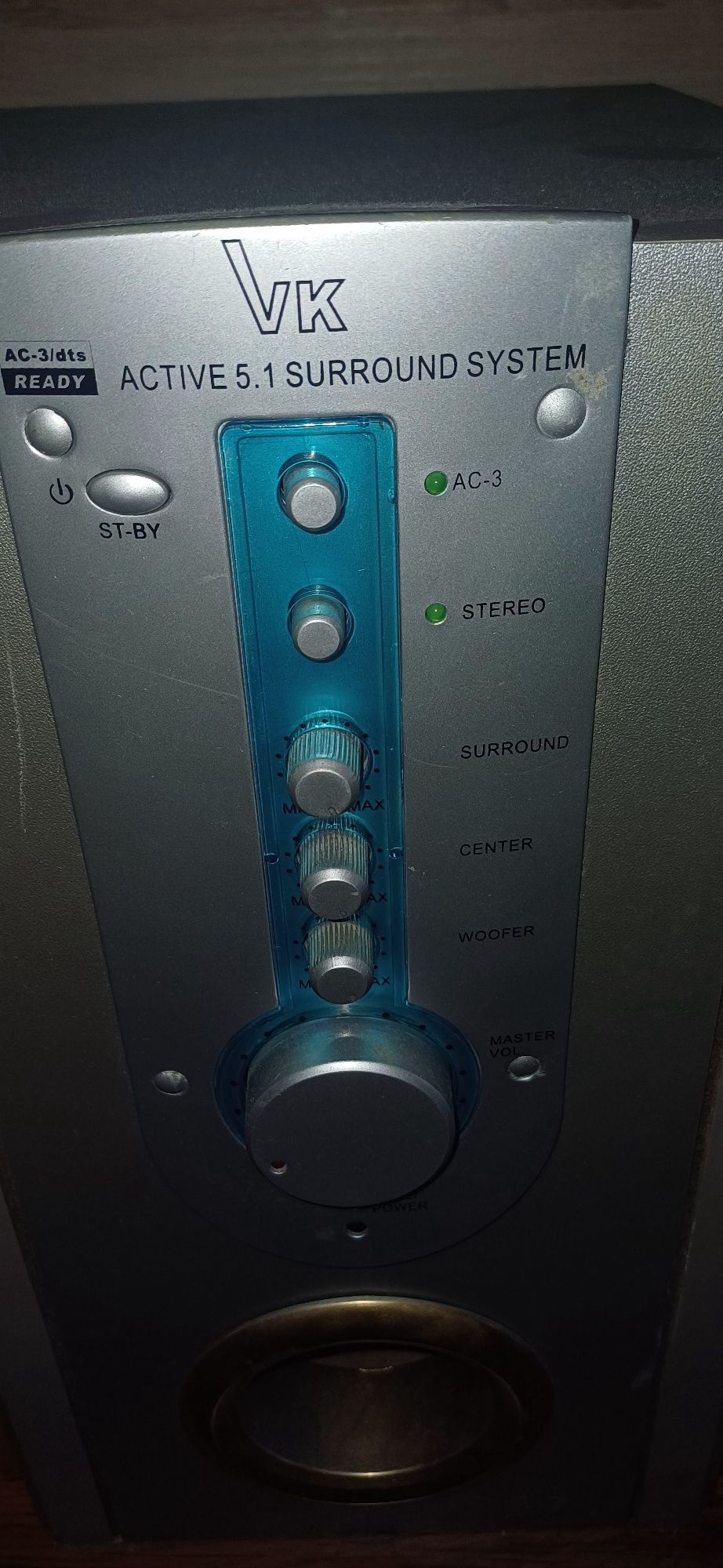 Subwoofer głośnik Voice Kraft ACTIVE 5.1 VK 868DT