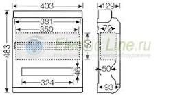 Щит hensel kv 9230. Щит розподільний. Корпус для автоматики