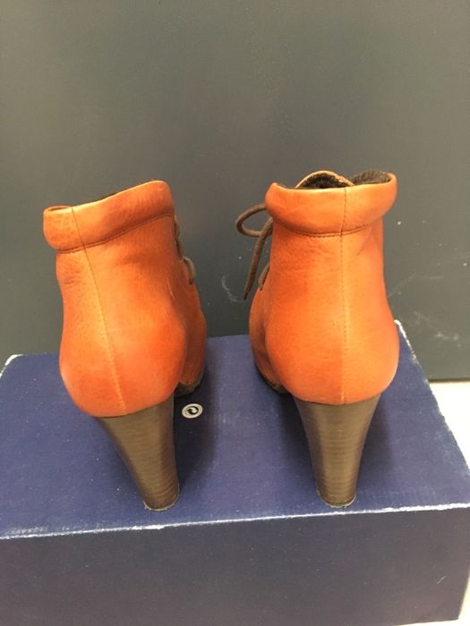 Buty zimowe skorzane