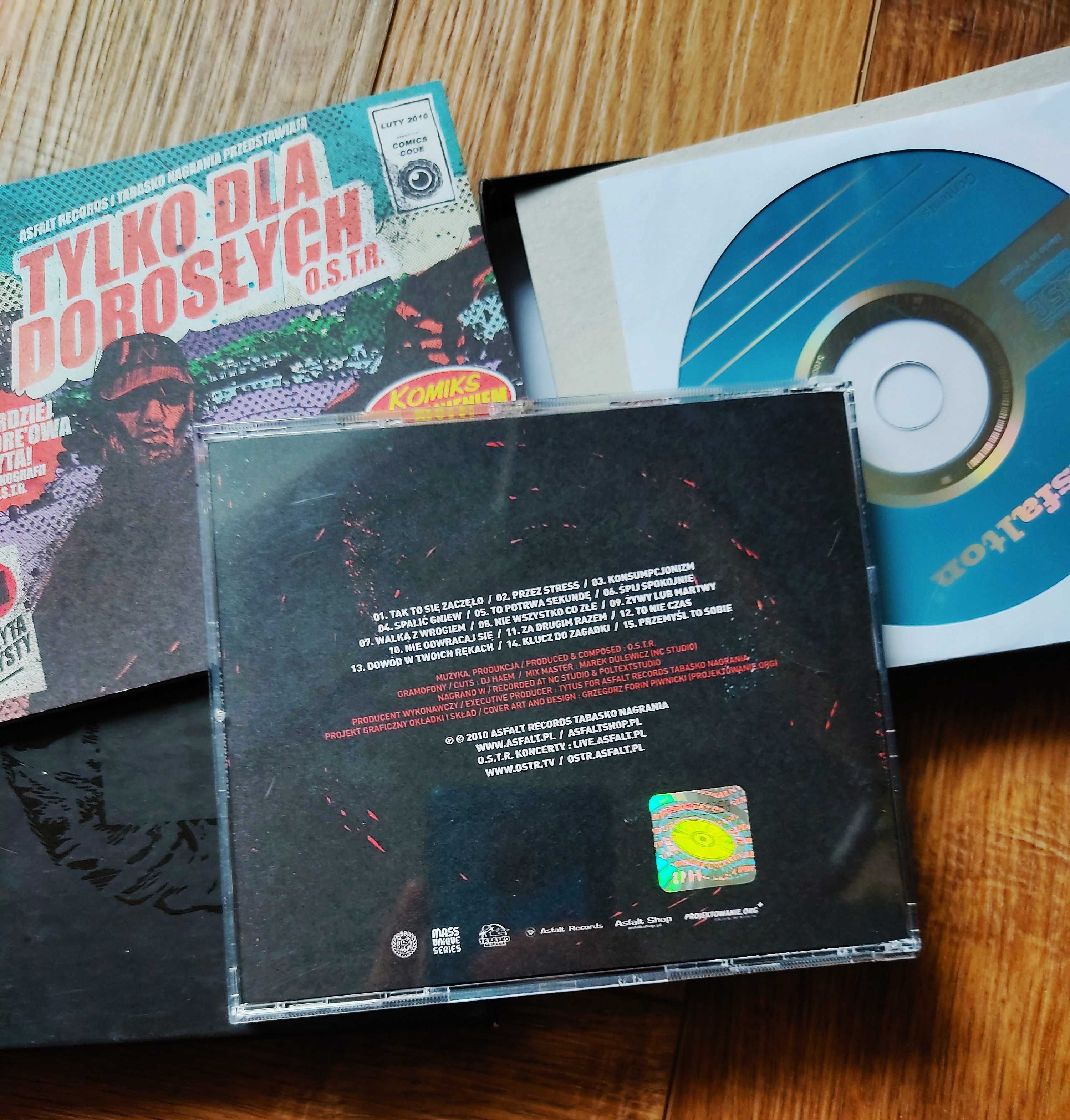 O.S.T.R. - Tylko dla dorosłych 2CD (Gift BOX, komiks, autografy) nowa