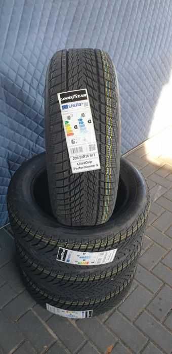 205/55/16 91T Goodyear Ultragrip Performance3 Nowe Zimaimowe 4szt