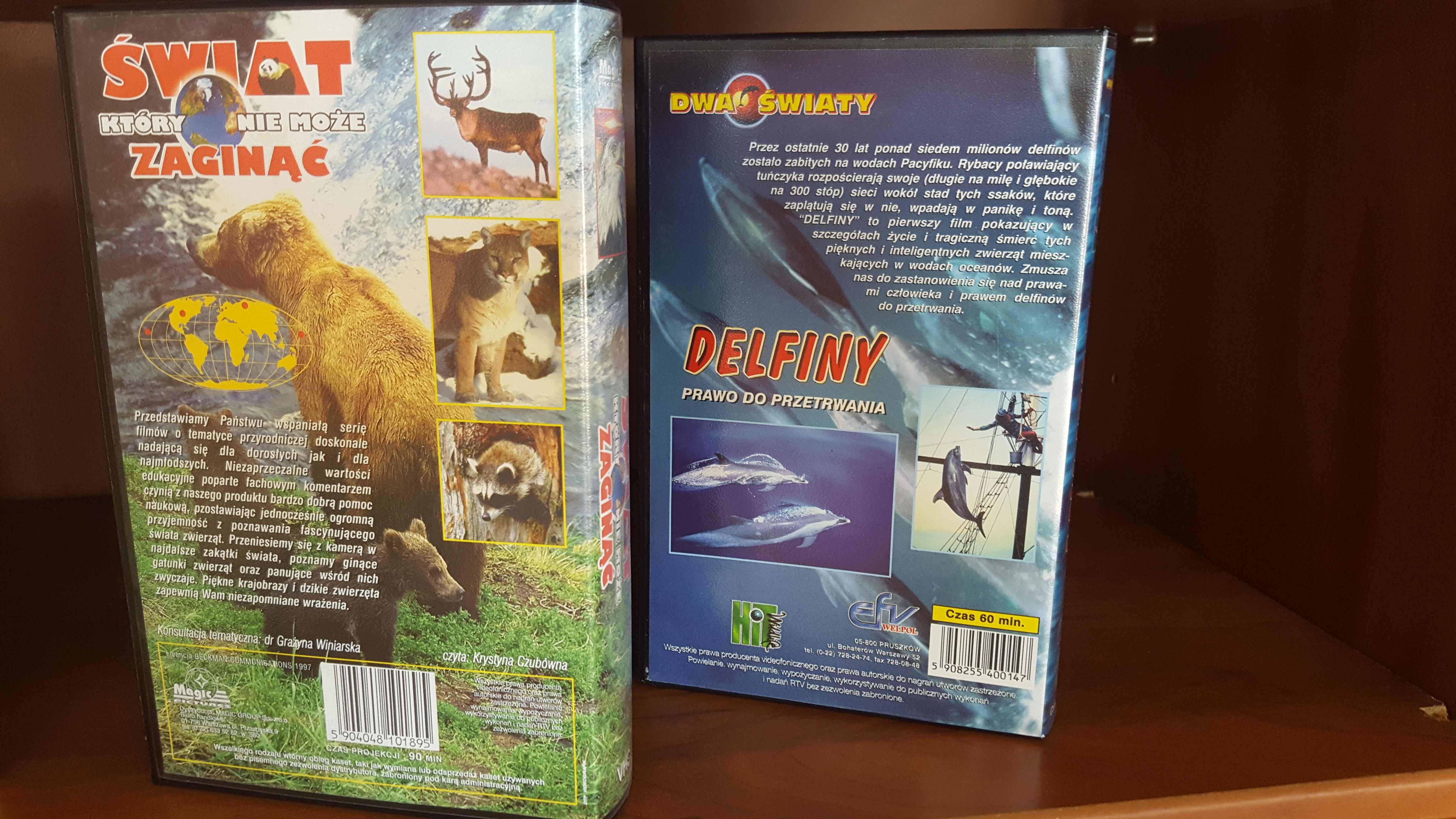 Przyrodnicze  Dokumentalne   kaseta VHS