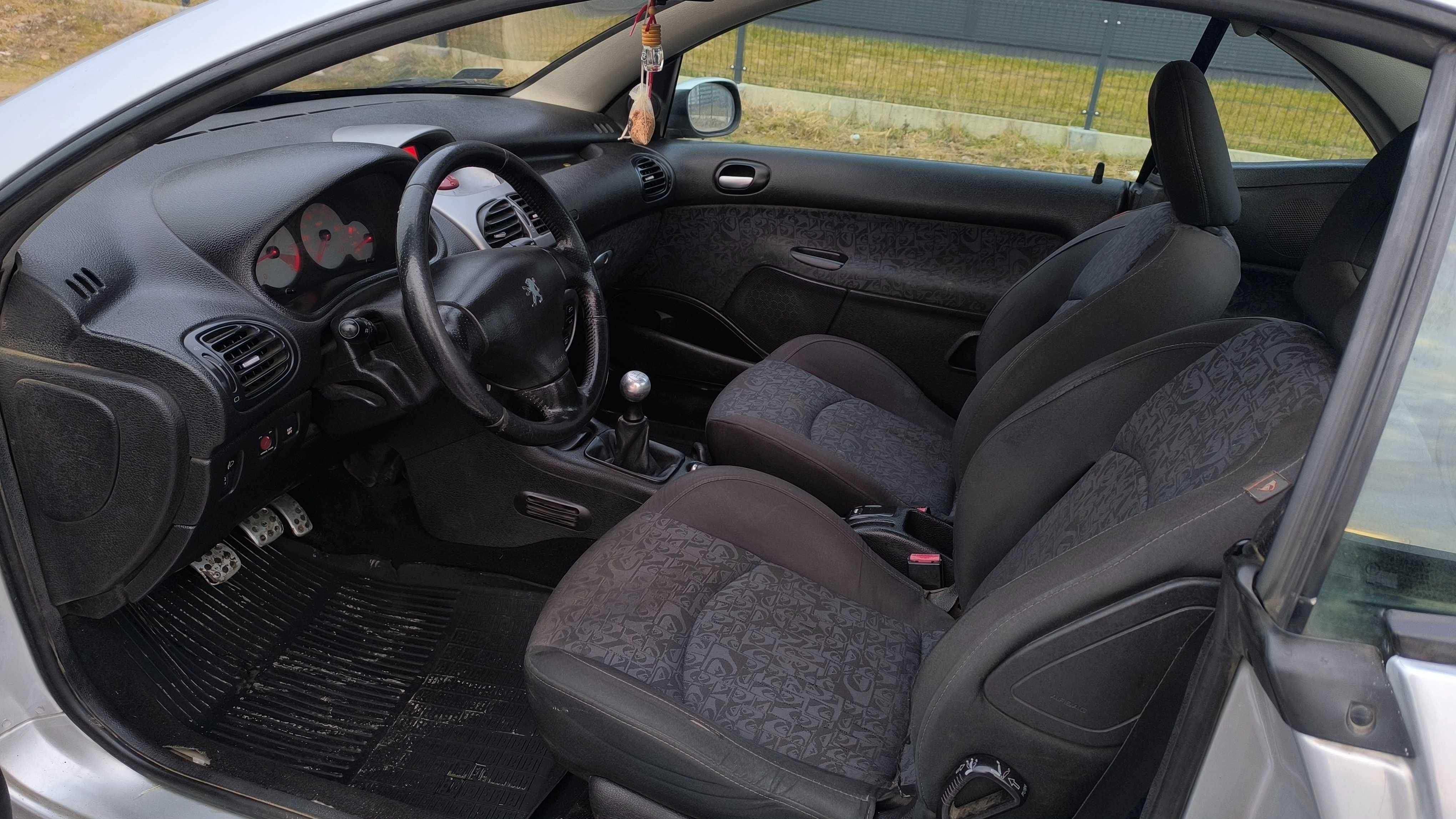 Peugeot 206 CC Quiksilver 1.6 HDi Kabriolet 2005r. 6 lat 1 wł. Klima