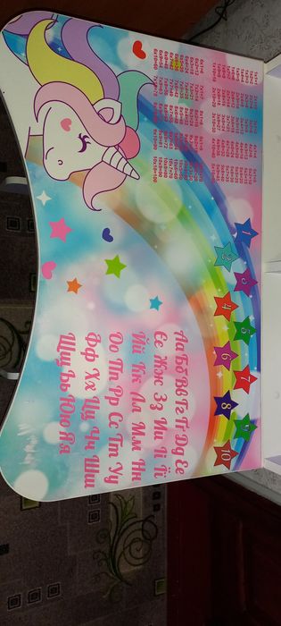 Парта дитяча (единоріжка)