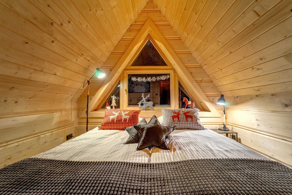Wolne od 2.01.26 ZAKOPANE domek z bali, z jacuzzi -przy stoku, w lesie