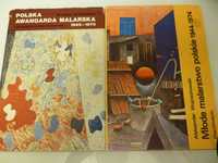 Polska Awangarda Malarska i Młode malarstwo polskie dwie książki