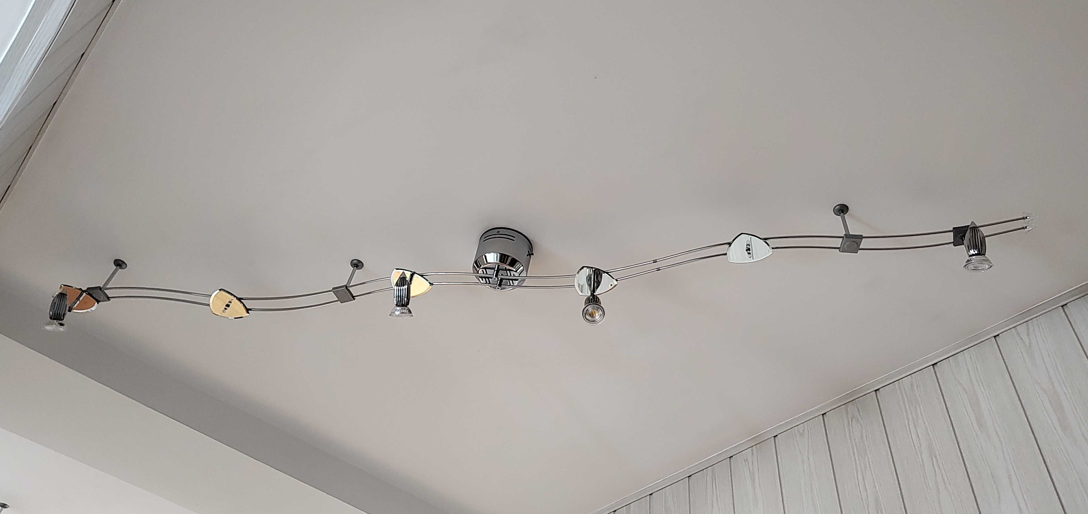 Lampa sufitowa szynoprzewód Pullmann chrom