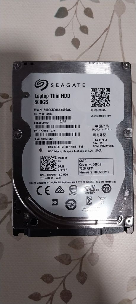 Disco Sata SEAGATE 500GB ST500LM021