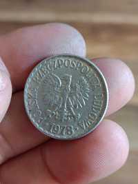 Sprzedam monete 1 zl 1978 bez znaku mennicy