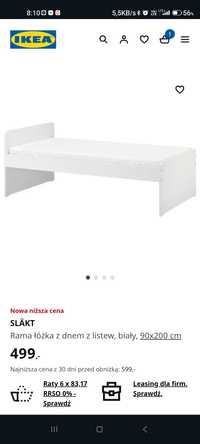 Łóżko Ikea stan dobry
